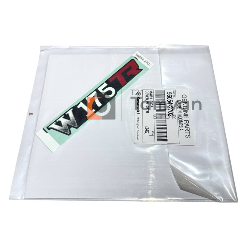 STICKER LOGO W175 TR ORIGINAL KAWASAKI