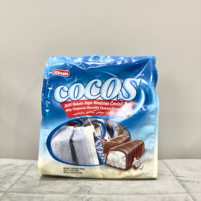 

Elvan Cocos Milky Chocolate Wafer