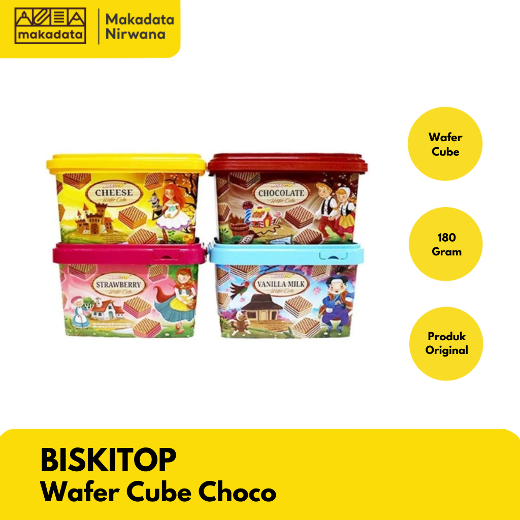 

BISKITOP WAFER CUBE CHOCO (1 PCS)