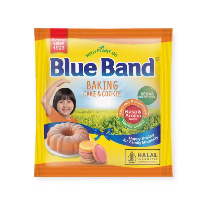 

Mentega Blue Band Cake And Cookie 200g Blueband Butter Mix