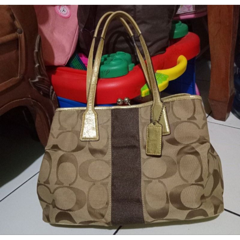 Tas Coach Gold