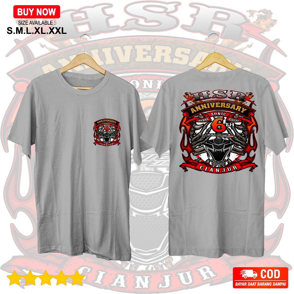 KAOS SONIC HSR | KAOS MEKANIK AMATIR | KAOS RACING ORIGINAL | BAJU RACING ORIGINAL | KAOS RACING