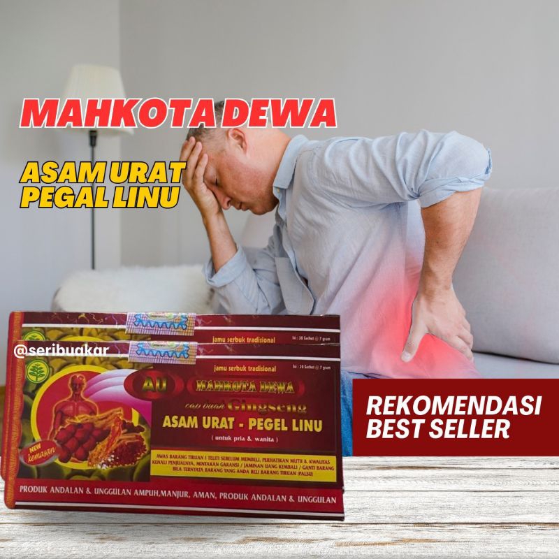

Ramuan Tradisional Asam Urat Mahkota Dewa Kemasan Merah