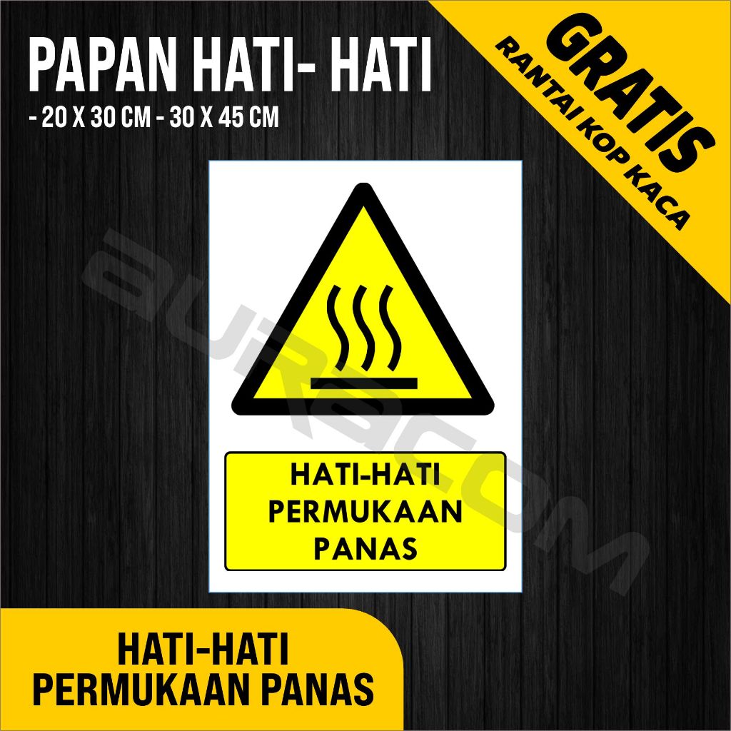 

PAPAN AKRILIK, PAPAN WASPADA - KESELAMATAN KERJA, AKRILIK CUSTOM, FREE DESAIN ( A 351 )