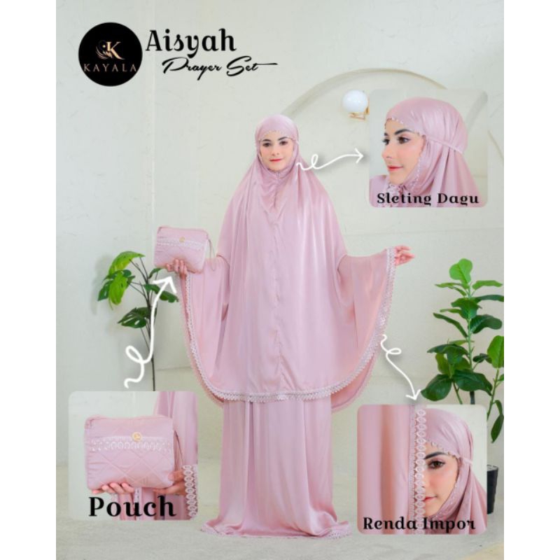 Mukena Aisyah Prayer set by kayala