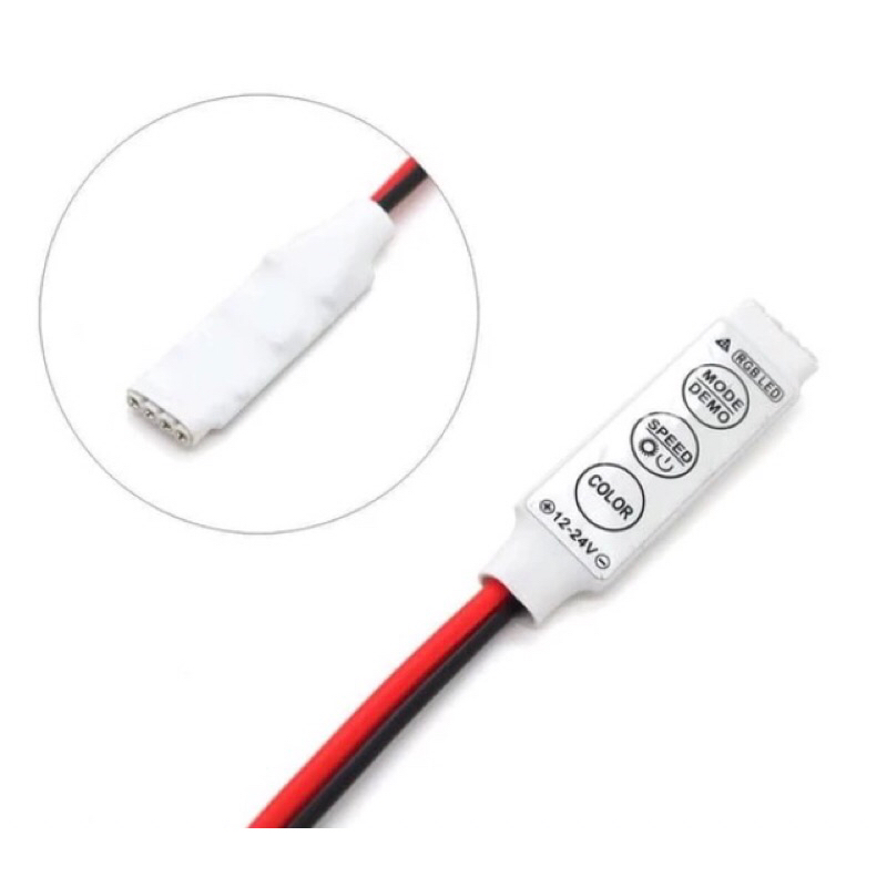 LED CONTROLLER RGB MODUL LED DIMMER MINI PENGATUR LED