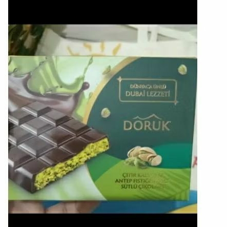 

coklat Dubai merk doruk 90gr