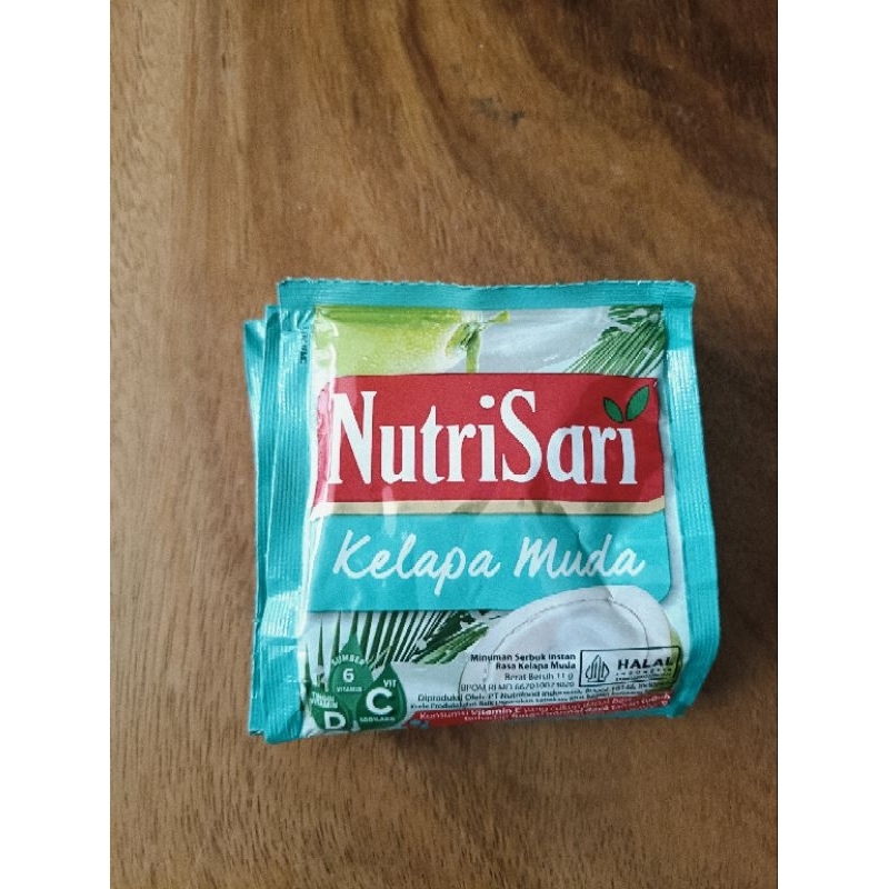 

Nutrisari Kelapa Muda 11 gr Sachet/renceng termurah