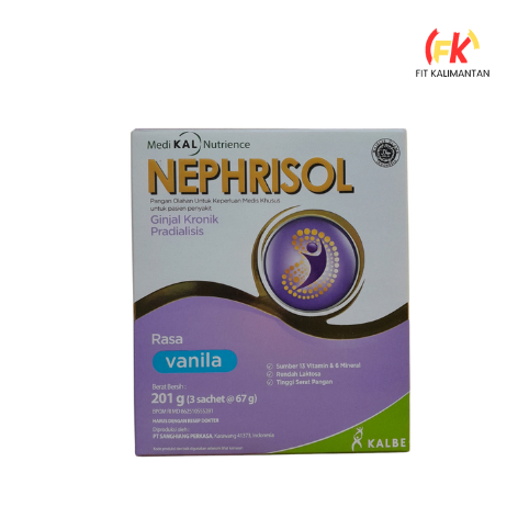 

Nephrisol Rasa Vanila 201g 3 Sachet