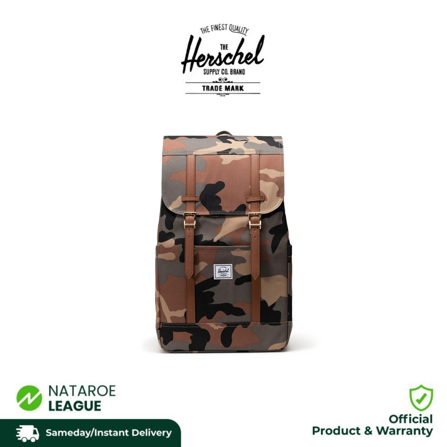 Herschel Retreat Backpack (23 L) - Woodland Camo