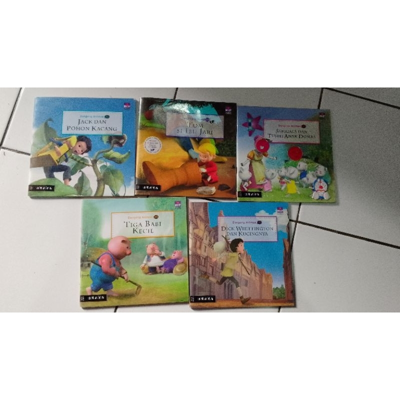 preloved buku anak dongeng animasi 3D
