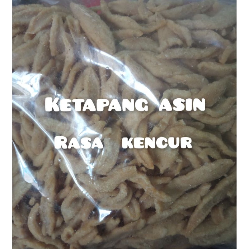 

KUE KETAPANG ASIN GUNTING RASA KENCUR 500gram