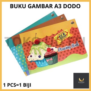 

(1 PCS= 1 BIJI) Buku Gambar A3 DODO/Buku Gambar aA3 Besar/ Drawing book DODO