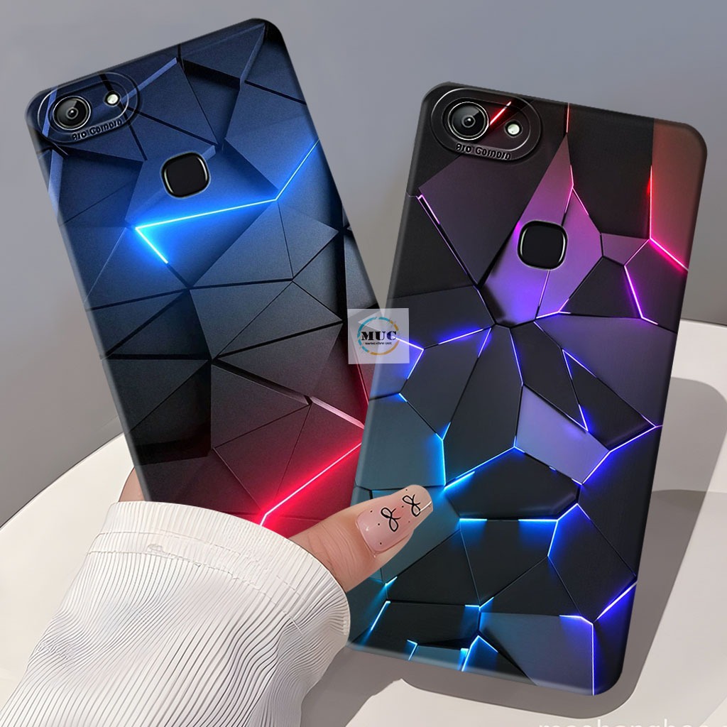 Case Lentur Vivo V7 Plus / V5 Plus / V9 / Vivo Z1 Pro Case Motif Abstrak Aesthetic - Case Vivo - Mar