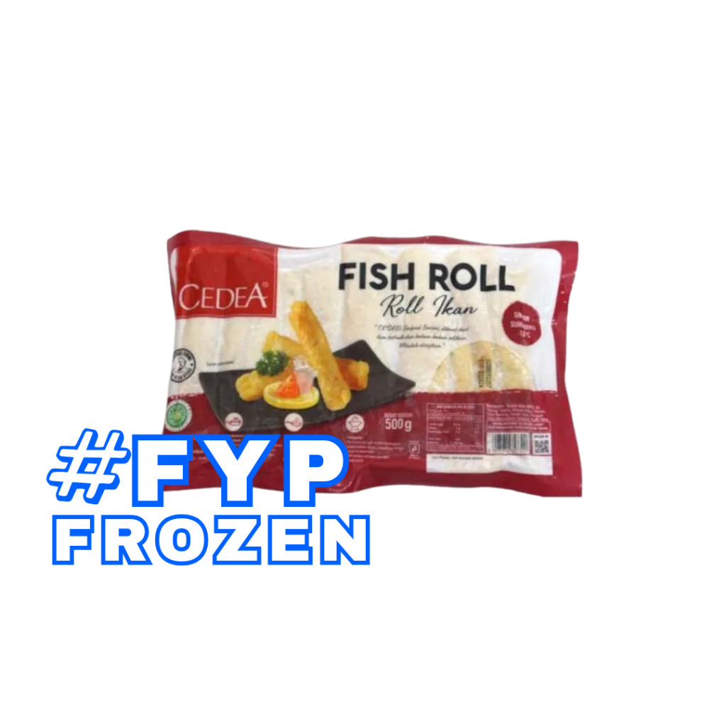 

CEDEA FISH ROLL 500GR OLAHAN IKAN GULUNG