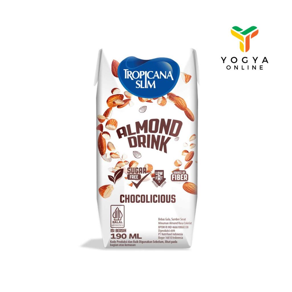 

Tropicana Slim Rtd Almond Chocolicious 190Ml