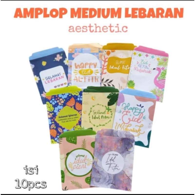 

Amplop Lebaran 10 Lembar per pcs ukuran medium