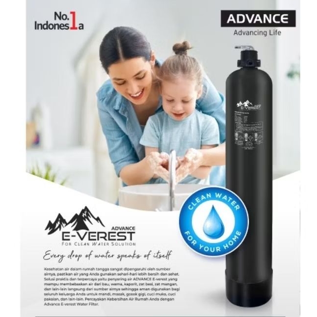 ADVANCE - Water Filter POE Everest- Tabung Filter Air -Filter Pemurni Air-Filter Air Bersih