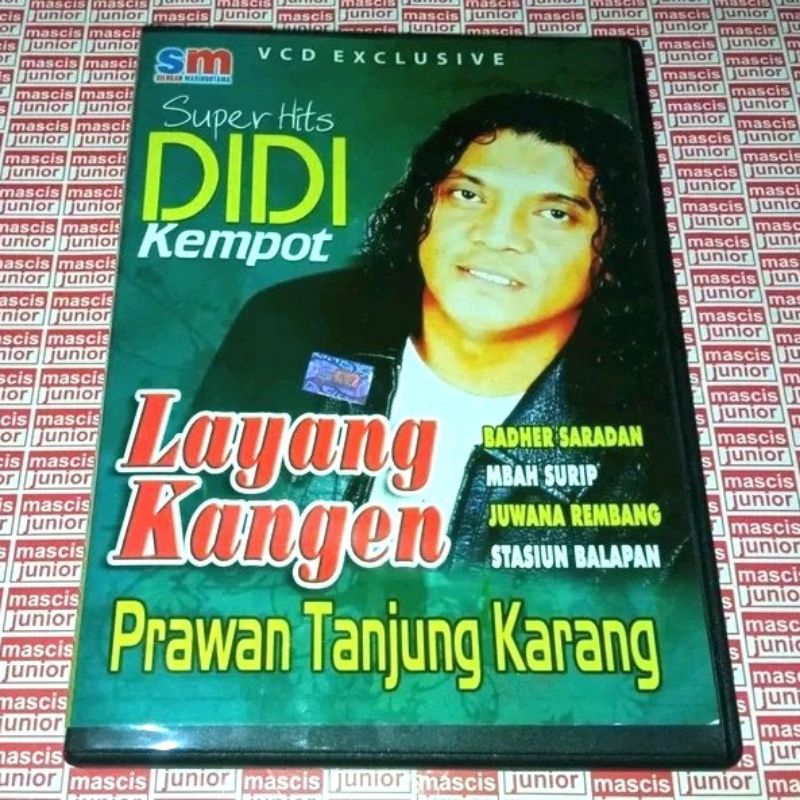 VCD Super Hits Didi Kempot - Layang Kangen V CD ORIGINAL