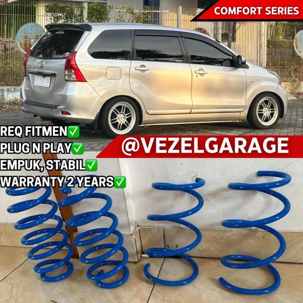 Lowering Kit Avanza/Xenia OLD 04-21 Per Empuk Per Ceper Per Custom Vezel Garage