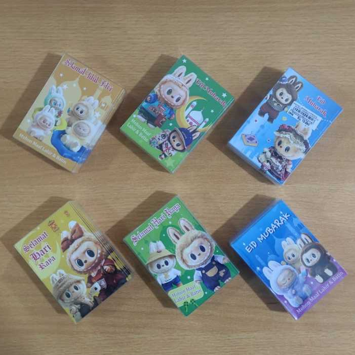 

Angpao Special Edisi Lebaran Labubu 50 Pcs ANGPAO LEBARAN UK M/50PCS