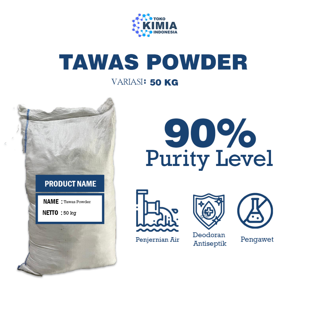 Tawas bubuk / Tawas Deodorant / Tawas Ketiak Bubuk 1 ZAK