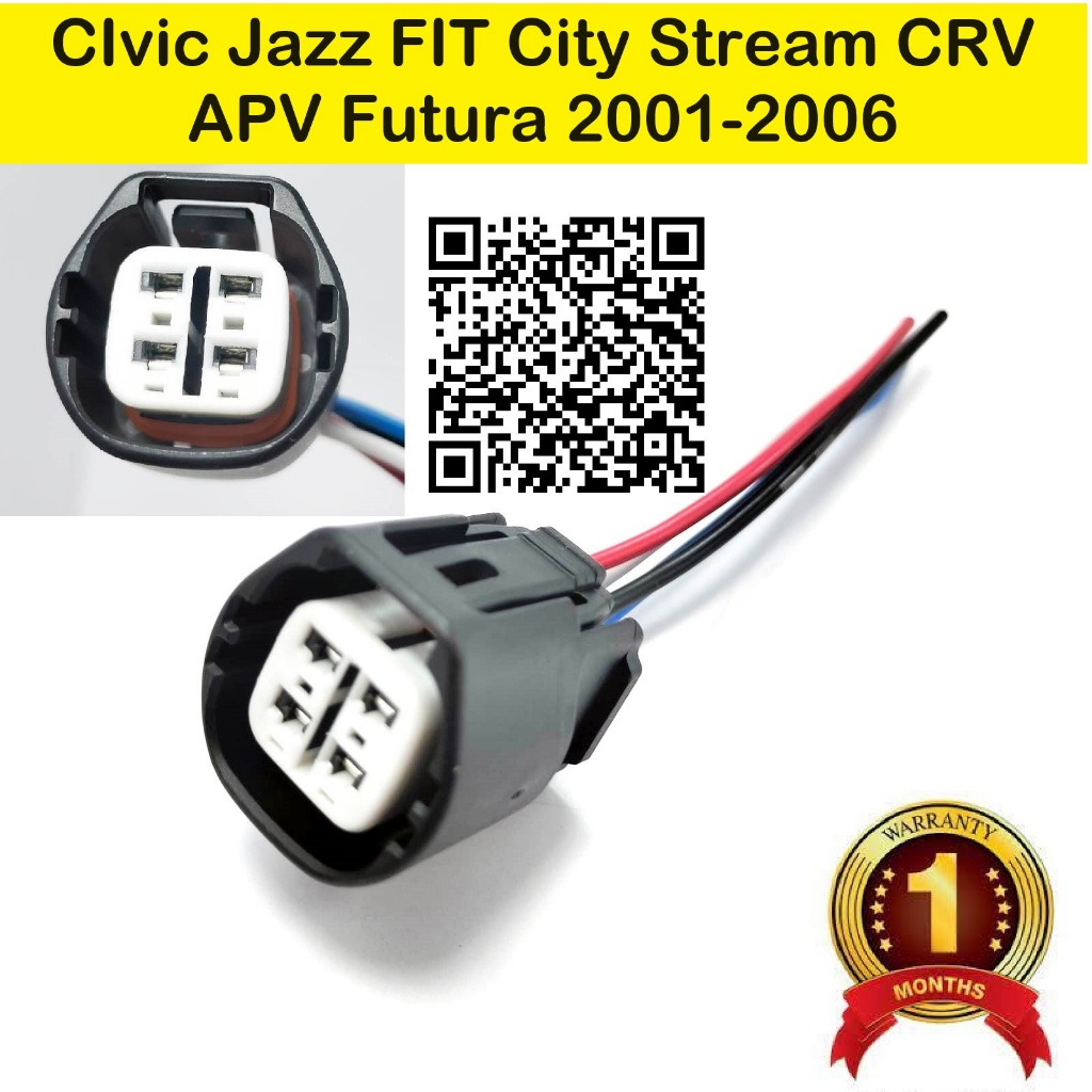 Soket Dinamo Cas Honda Civic Jazz FIT City Stream CRV APV Futura amper ampere socket Alternator