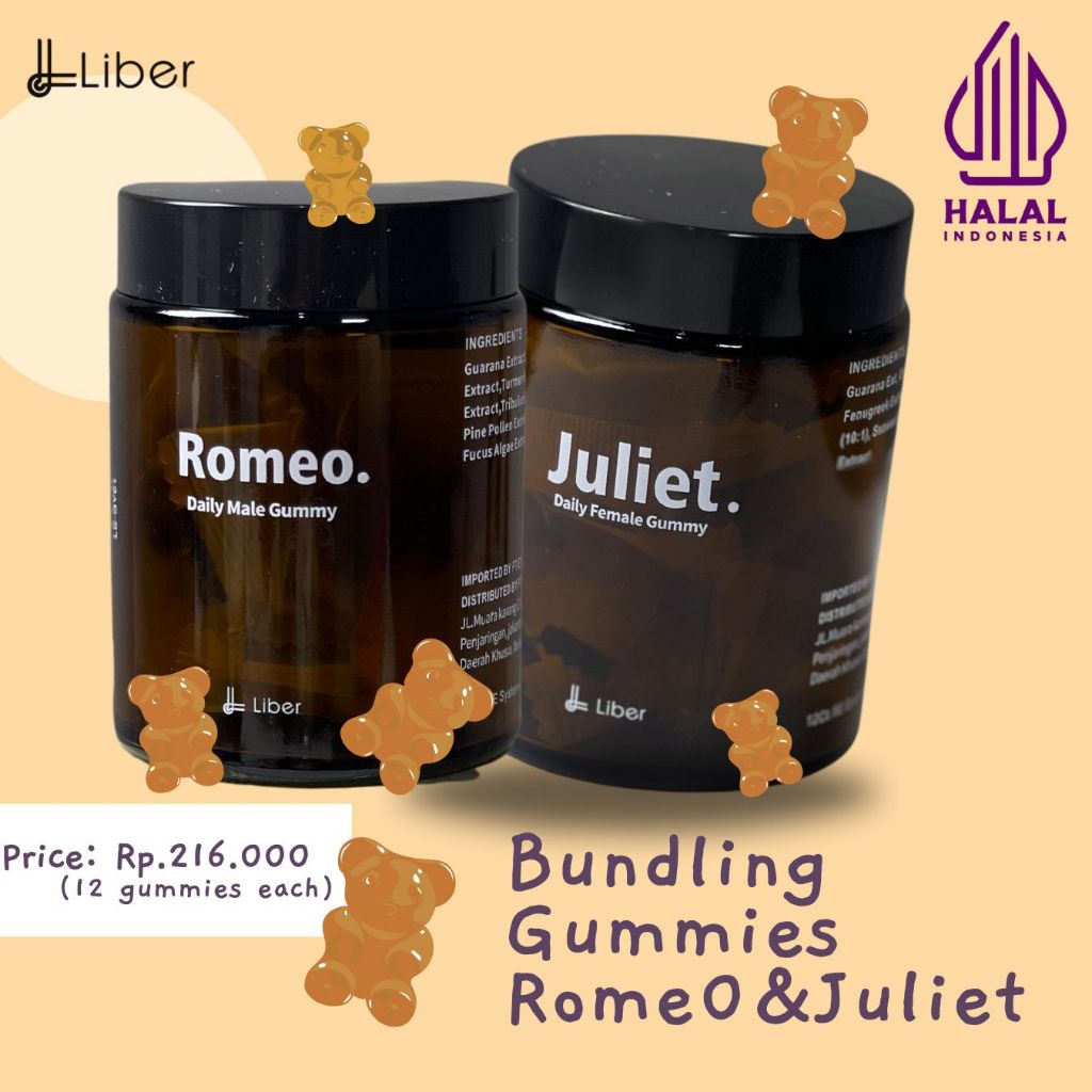 

Liber Bundling Permen Herbal Romeo Juliet Meningkatkan Keharmonisan Pria dan Wanita [ isi Box 12 Permen ]