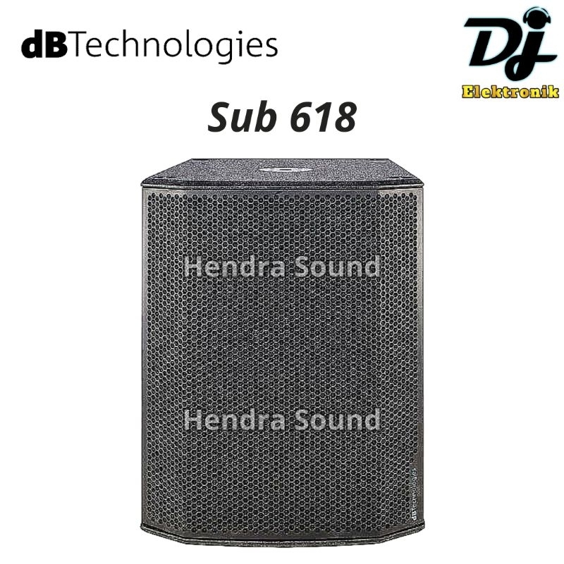 dB TECH ● SUB 618 / SUB618 - Speaker Subwoofer Aktif 18 inch (dB Technologies)