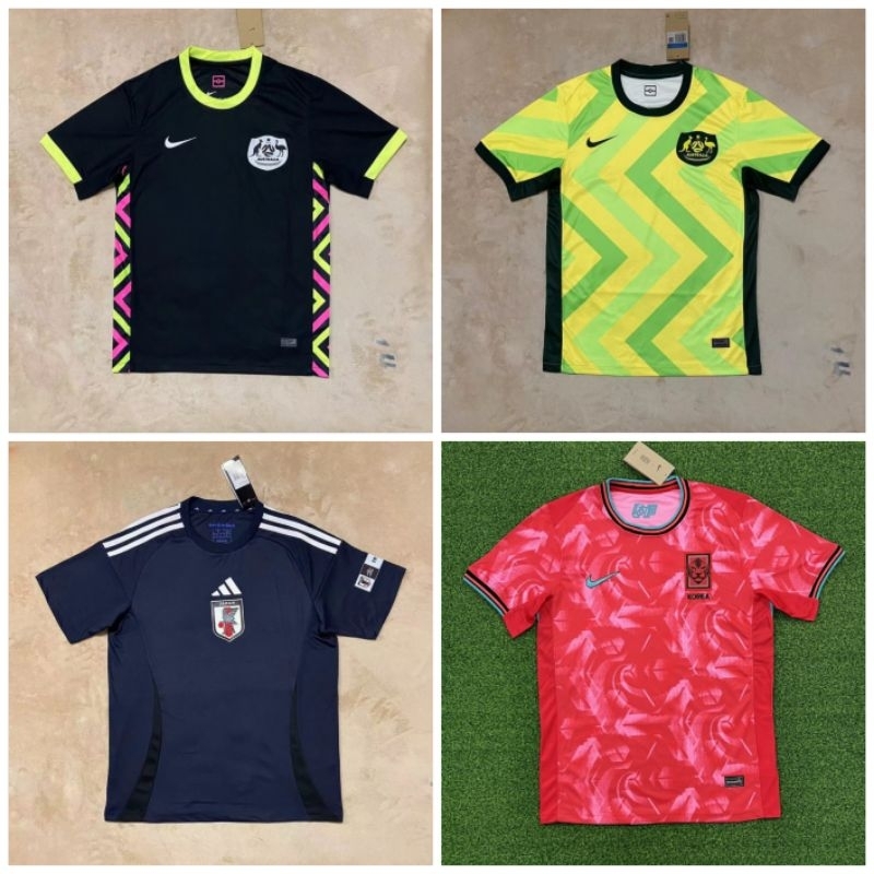 LIVE 38 BAJU BOLA PIALA DUNIA JERSEY PIALA DUNIA JERSEY PLAYER KOREA SELATAN AWAY 2024