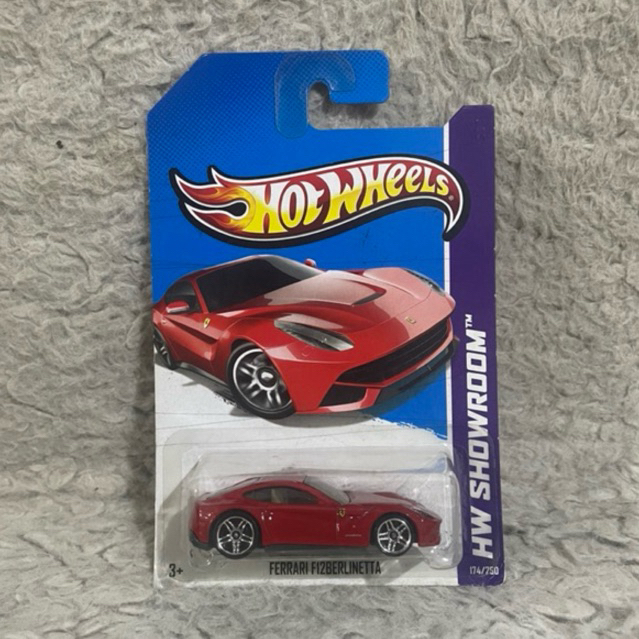 Hot Wheels Ferrari F12 Berlinetta Merah