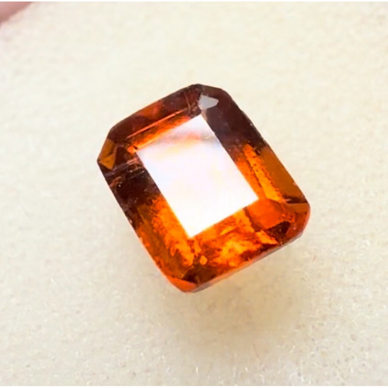 Natural Hessonite Garnet Grossular( Orange,Ceylon )