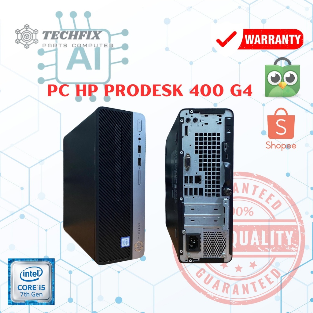 Techfix PC HP Prodesk 400 G4 Core i5 7th Gen