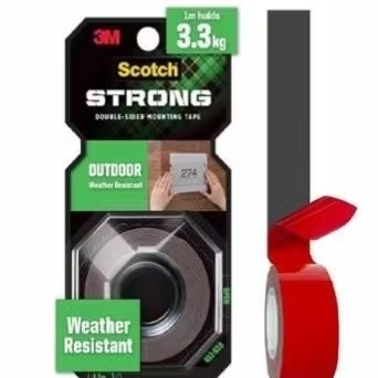 

Double Tape 3M USA Scotch Outdoor VHB 4011 Original 3M USA-Perekat