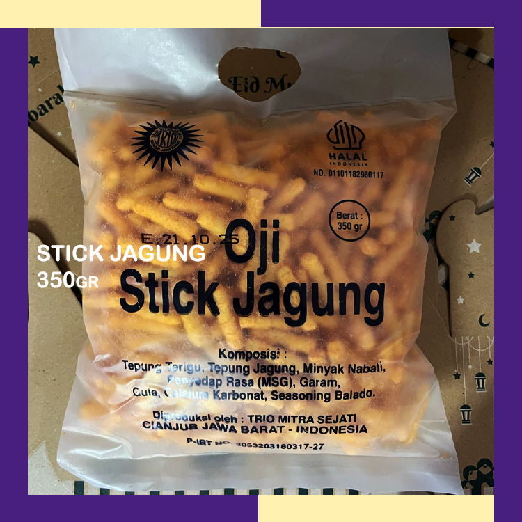 

[350gr] Oji Stick Jagung Rasa Balado - Stick Balado