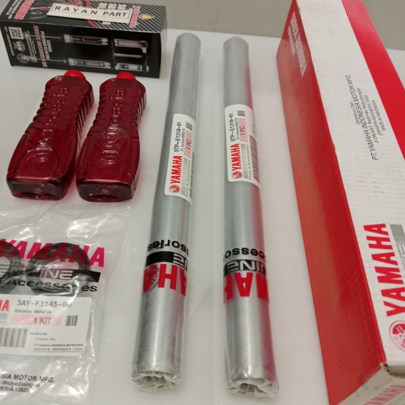 AS SHOCK DEPAN YAMAHA 5TP JUPITER Z JUPITER BURHAN SOK+SIL+OLI SEPASANG ORI