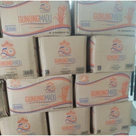 

Gula pasir GMP kemasan 1kg isi 20 bungkus