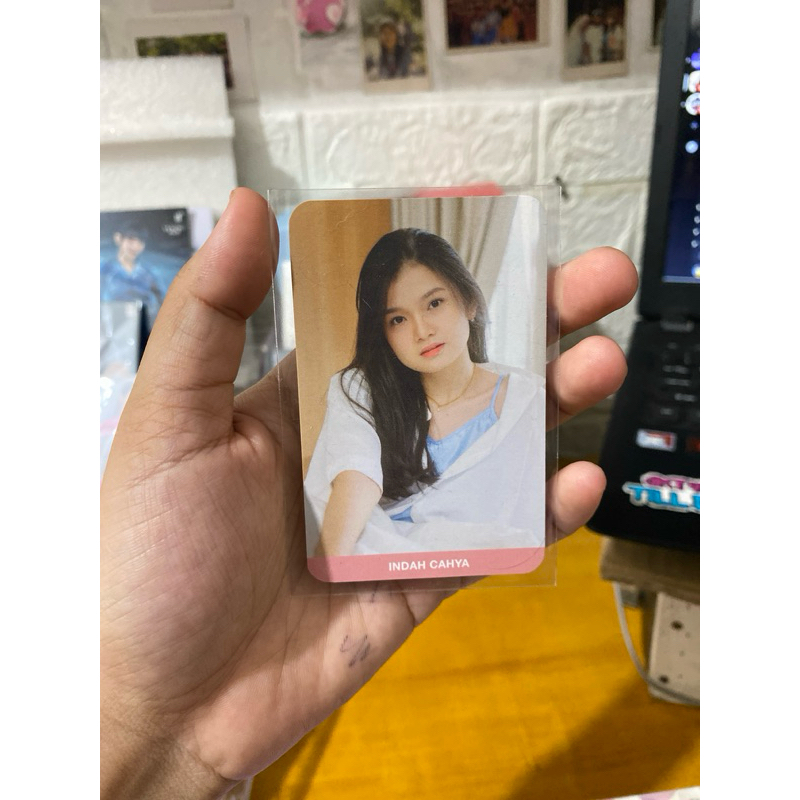 Photocard PC JKT48 Indah Morning Call OFC