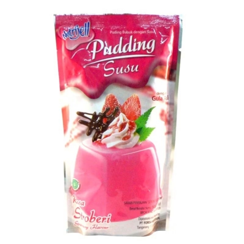 

Nutrijell Pudding Susu Rasa Strawberry 145g