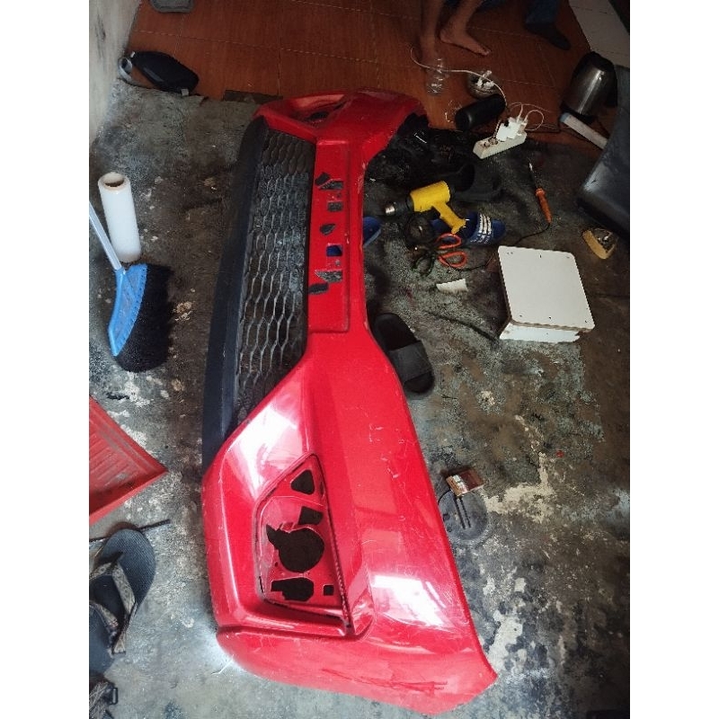 Bemper depan jazz 2016 2017 + ram