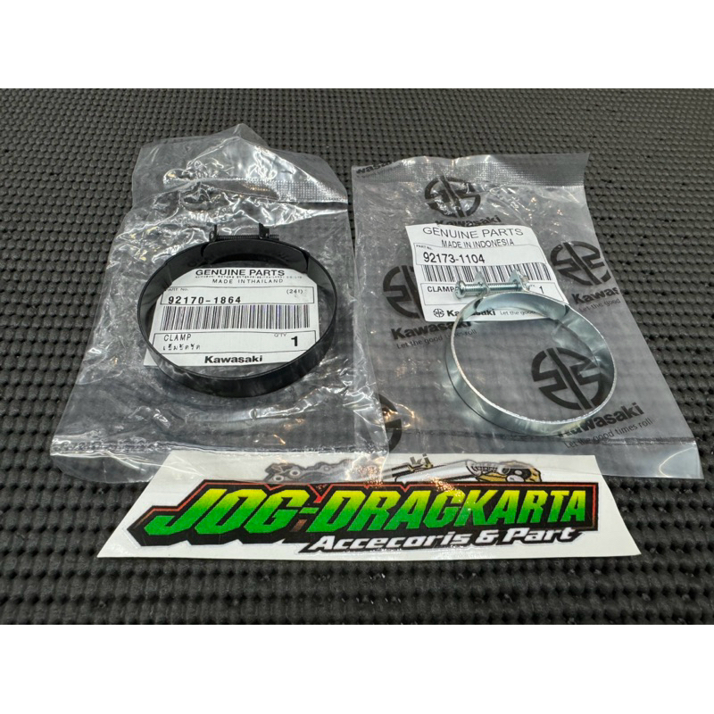 KLEM FILTER UDARA BOX FILTER 92170-1864 NINJA RR NEW OLD 150 CLAMP BESAR FILTER KARBU  92173-1104 OR