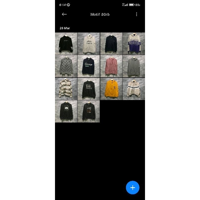 Borongan Hoodie Second