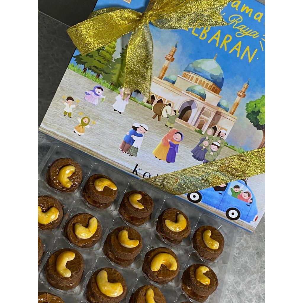 

KEIK Hampers Lebaran - Choco Mede Cookies Box Premium Wijsman