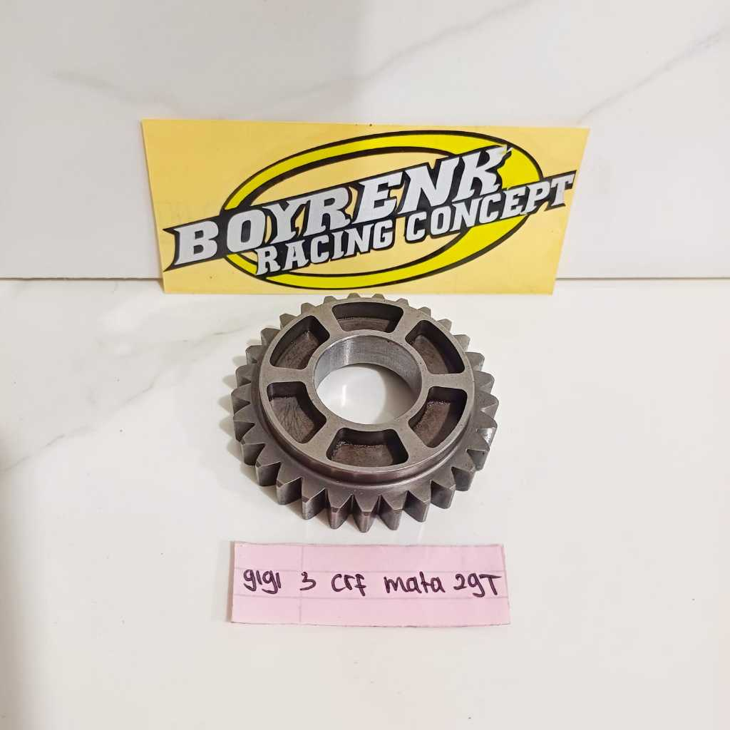 GIGI 3 RASIO CRF 150 NEW MEGAPRO VERZA 29T - BOYRENK RACING