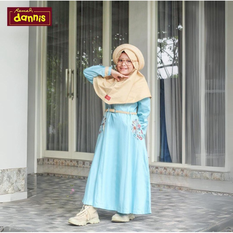 Gamis anak dannis japl1105/ gamis dannis anak