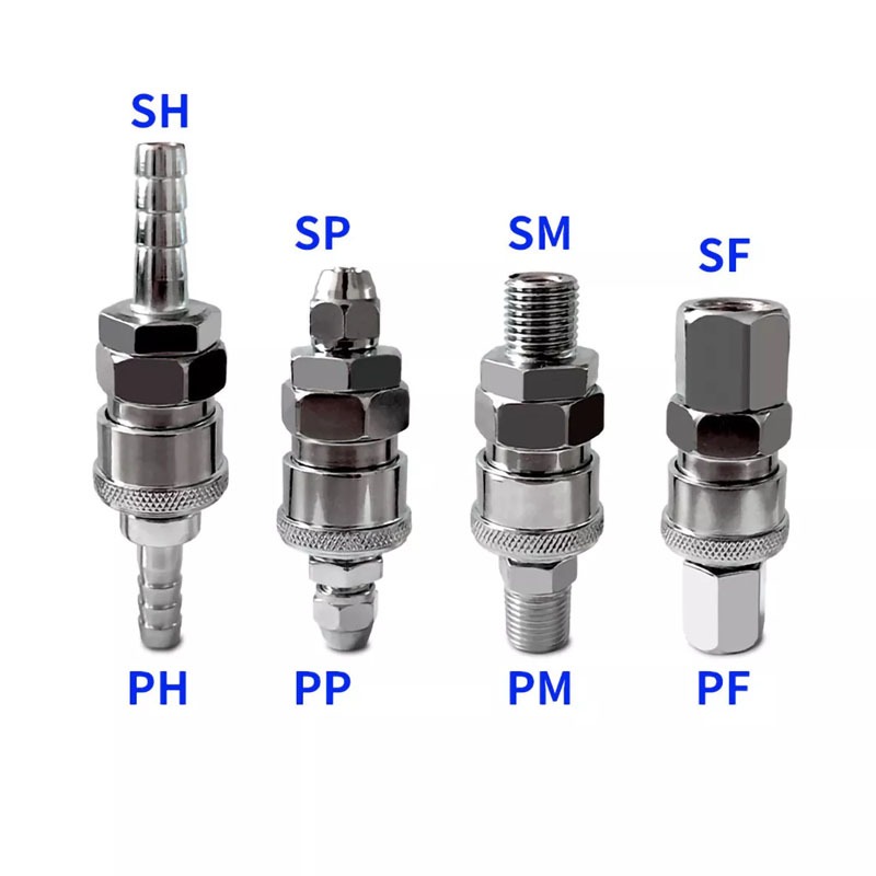 SAMBUNGAN SELANG ANGIN KOMPRESOR 1SET QUICK COUPLER TWO TOCH 20SH-20PH