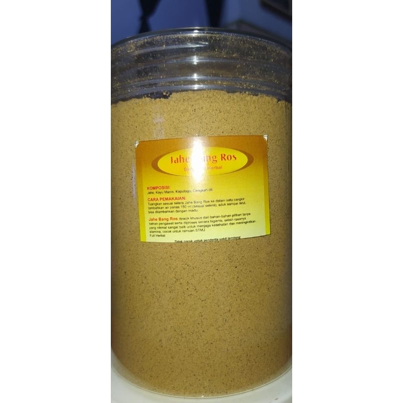 

JAHE BANG ROS EMPRIT SUPER STMJ / HERBAL DIET 400GR