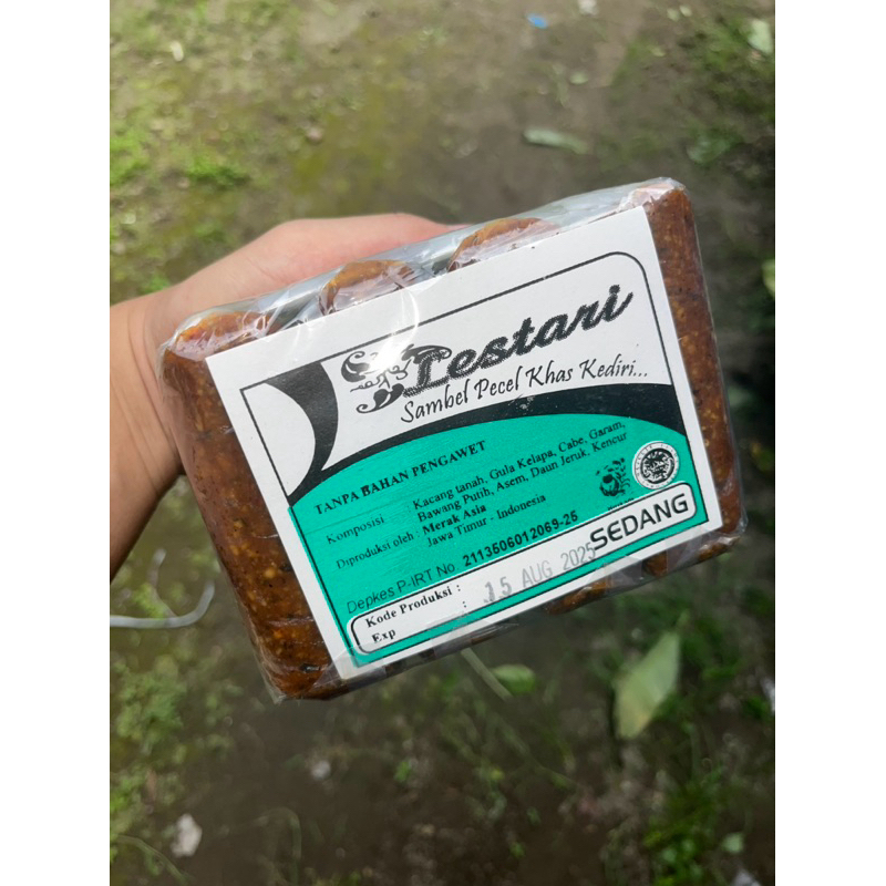 

Sambal Pecel Terlaris Khas Kediri Rasa Sedang