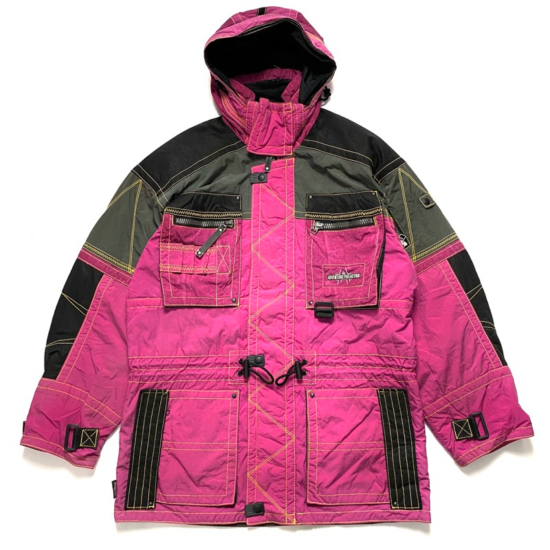 JACKET VINTAGE SNOWBOARD COLOUR BLOCK RACING PHENIX