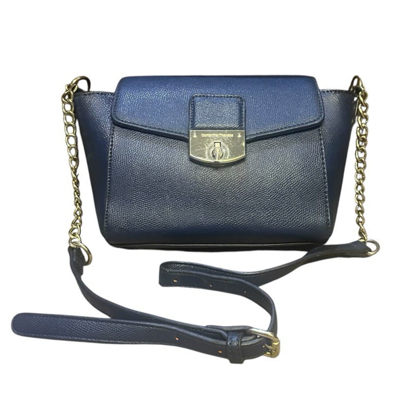 Samantha Thavasa sling shoulder bag in navy (preloved)
